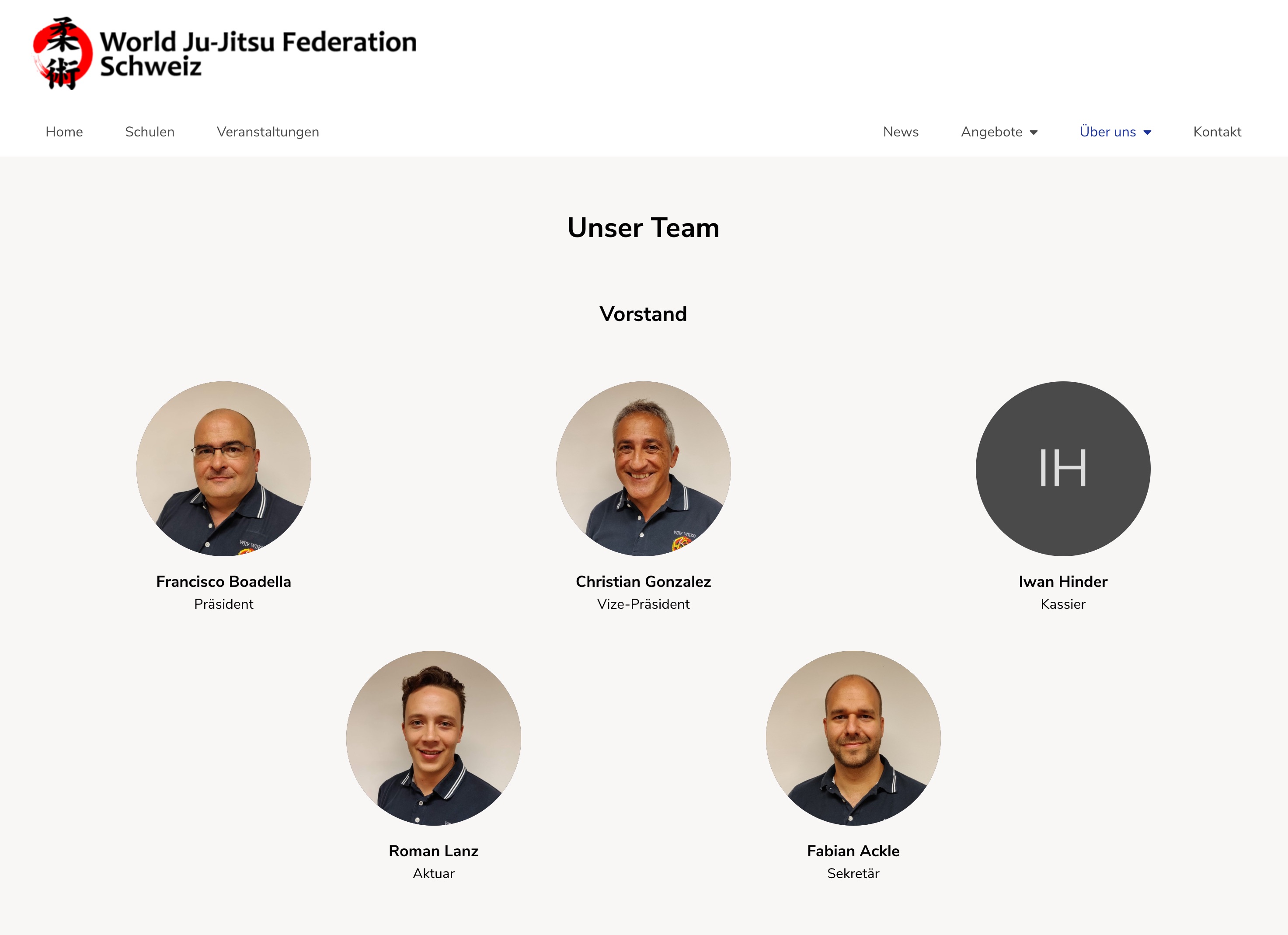 Webseiten können nun ihre Teams auf einer separaten Unterseite präsentieren
